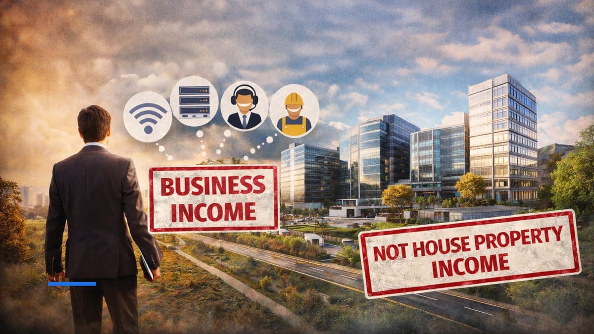 IT Park Leasing with Integrated Services Is Business Income, Not House Property Income: ITAT