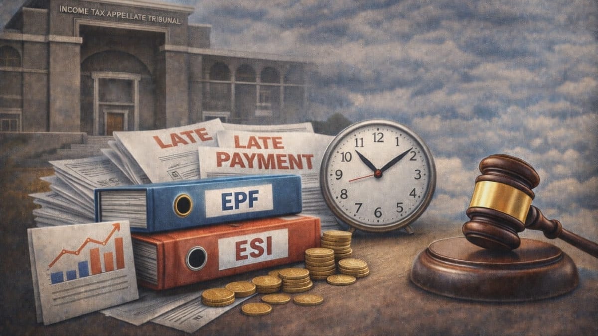 ITAT Upholds CPC Disallowance of Delayed PF & ESI Contributions Despite Pre-Return Payment