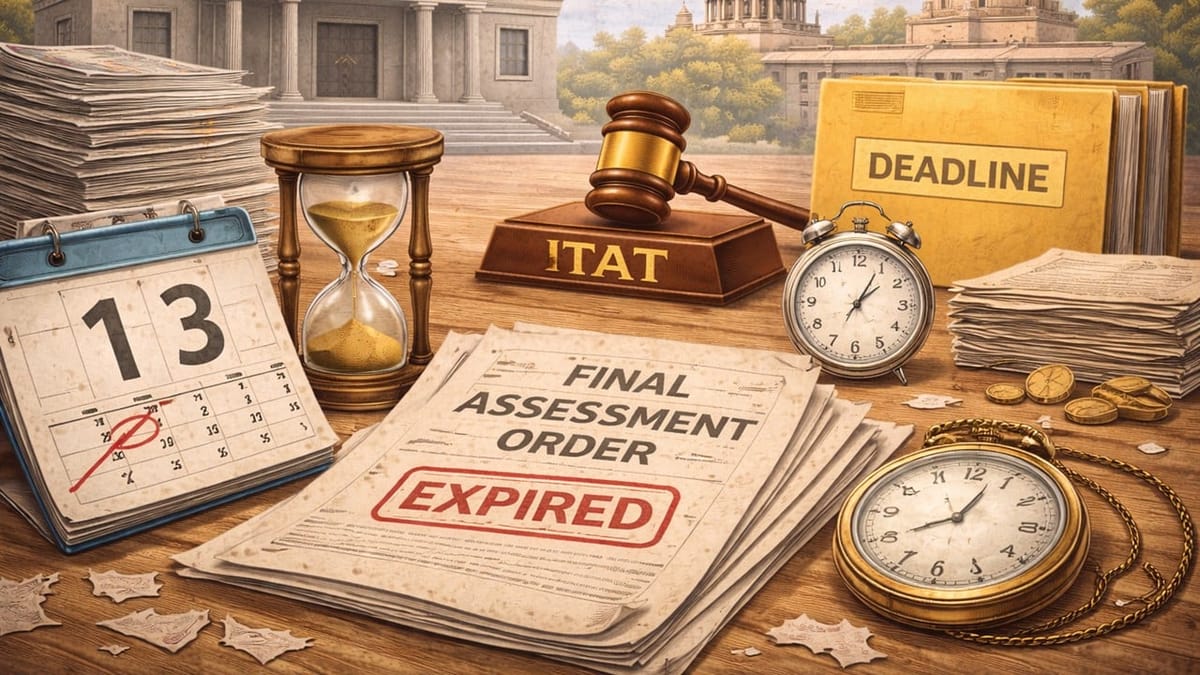 ITAT quashes final assessment orders as time-barred despite pendency of issue before Supreme Court