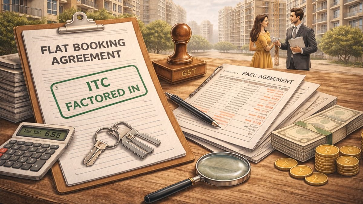 No Anti-Profiteering Where Flat Was Booked Post-GST with ITC Factored In