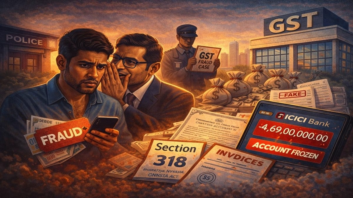 Friendship Turns Fraud: CA Allegedly Cheats Mumbai IT Executive of Rs 4.69 Crore