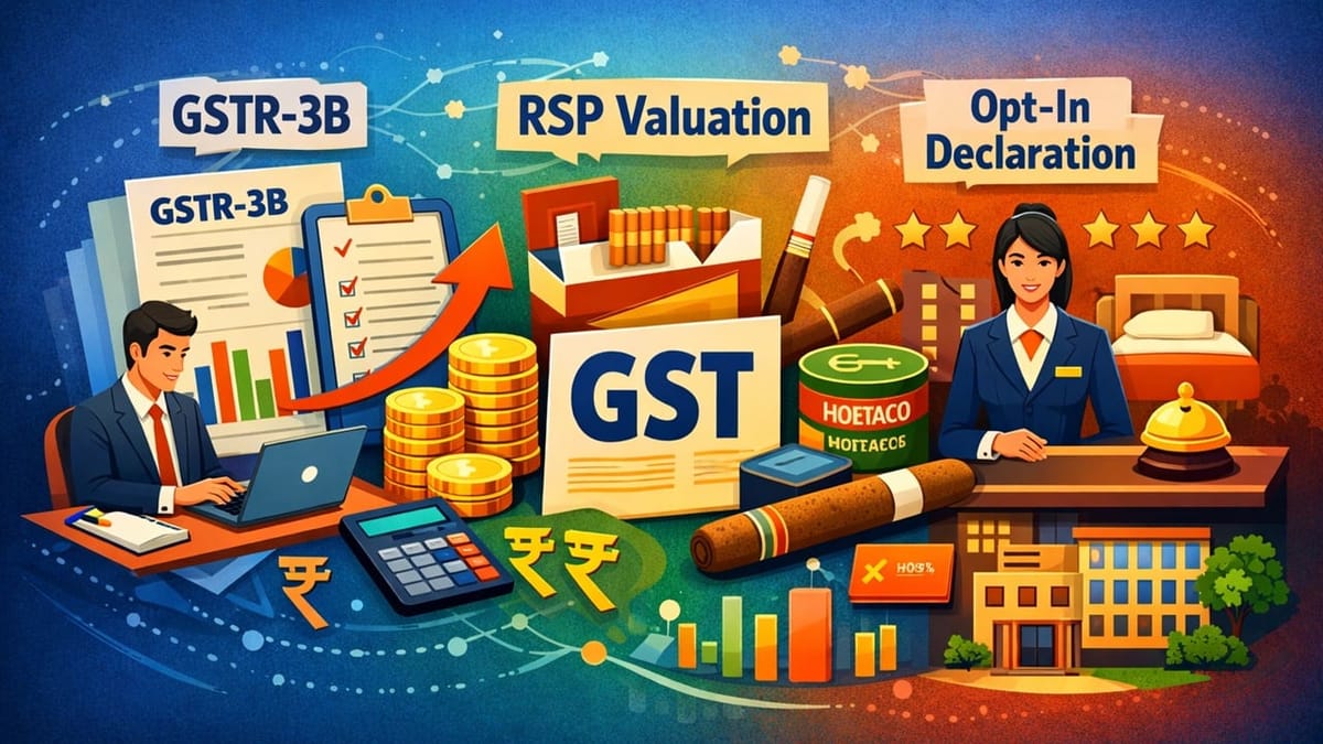 GSTN Updates: Major Changes in January 2026 Every Taxpayer Must Know