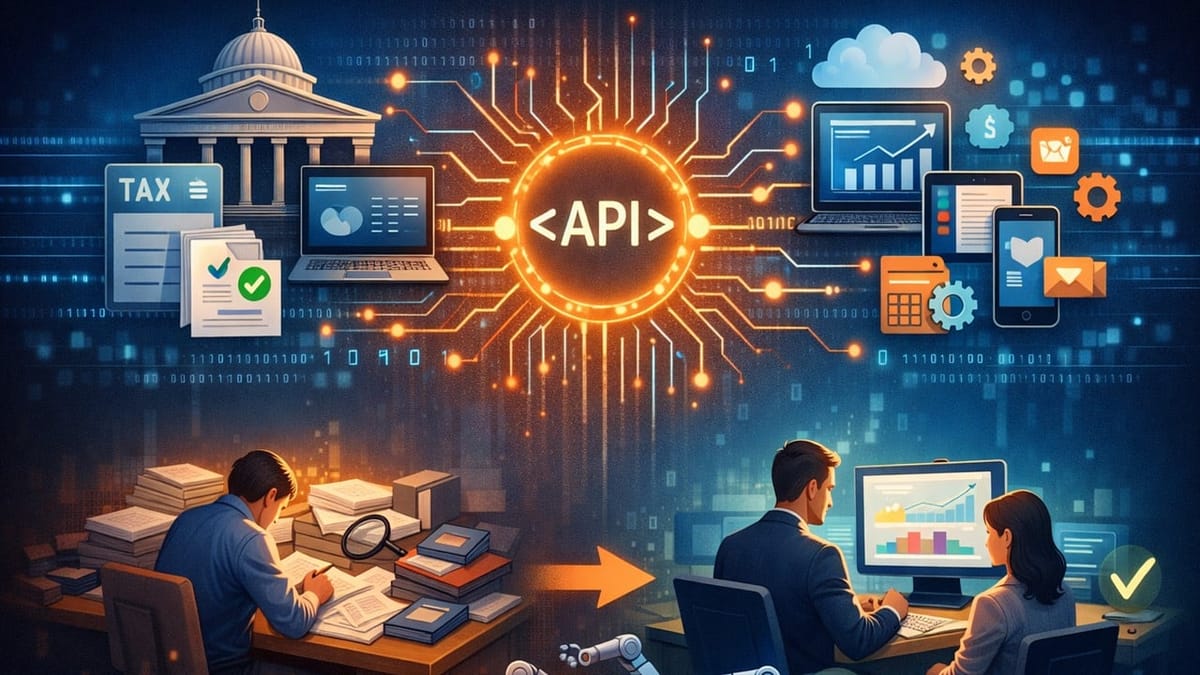 Government APIs May Revolutionise Tax Filing for Large Taxpayers, Reducing Manual Intervention