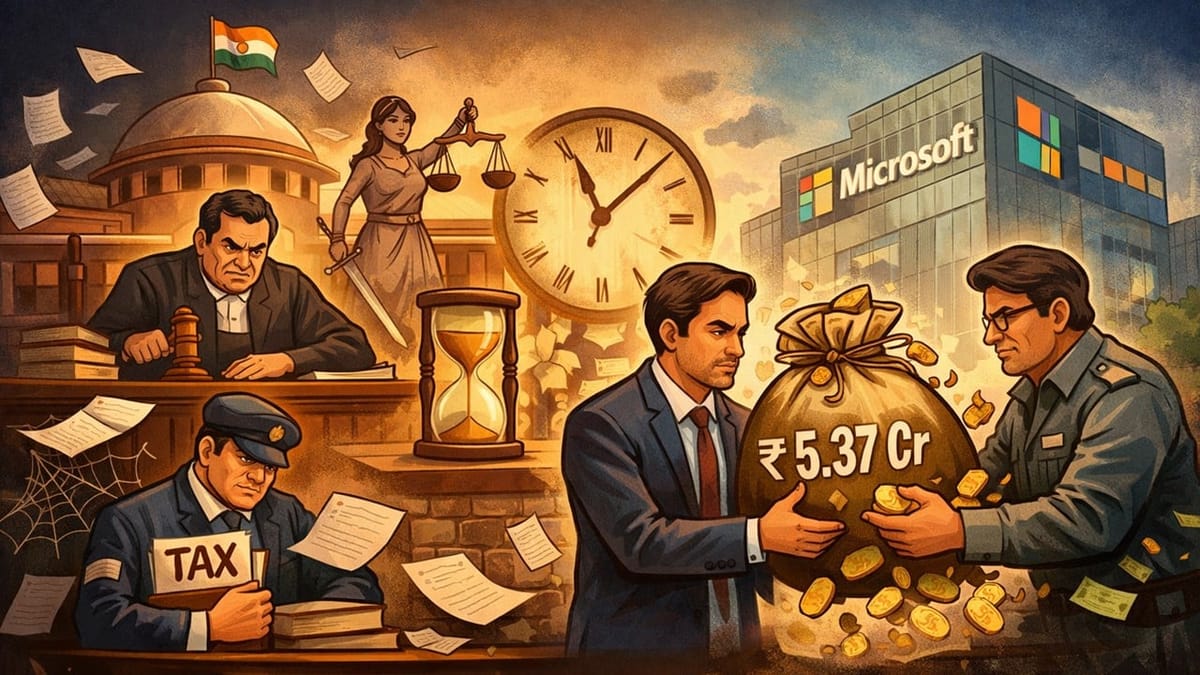 Rs. 5.37 Crore Refund Stuck for 8 Years: HC Reprimands Tax Dept. for Its Callous and Negligent Attitude