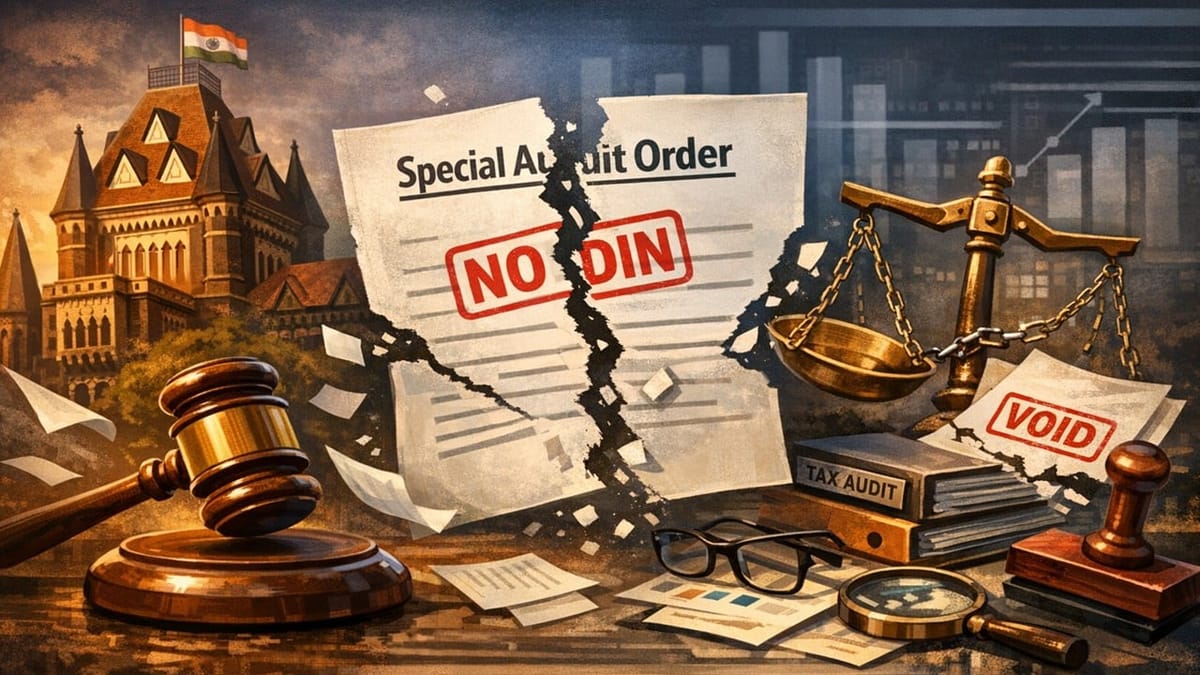 Income Tax: High Court Held Section 142 Special Audit Proceedings Void in Absence of DIN