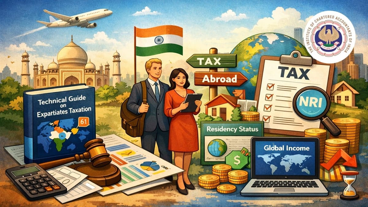 ICAI Releases Sixth Edition of Technical Guide on Expatriates Taxation