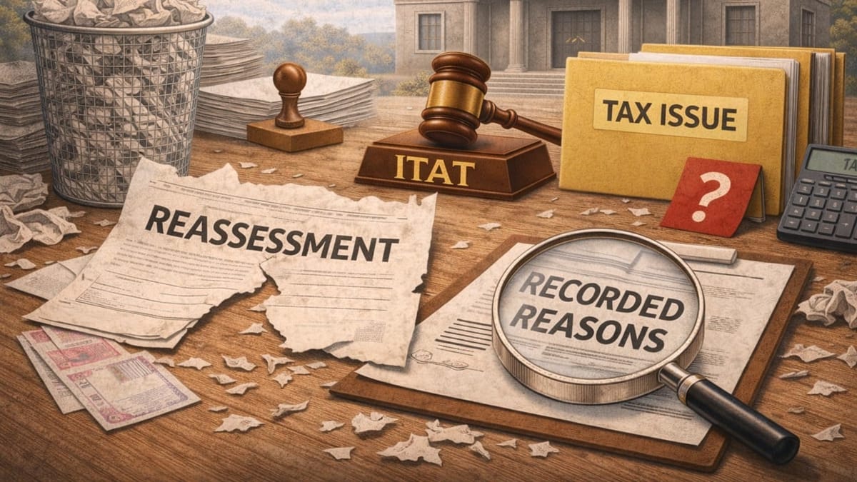 ITAT quashes reassessment where addition made on issue not forming part of recorded reasons