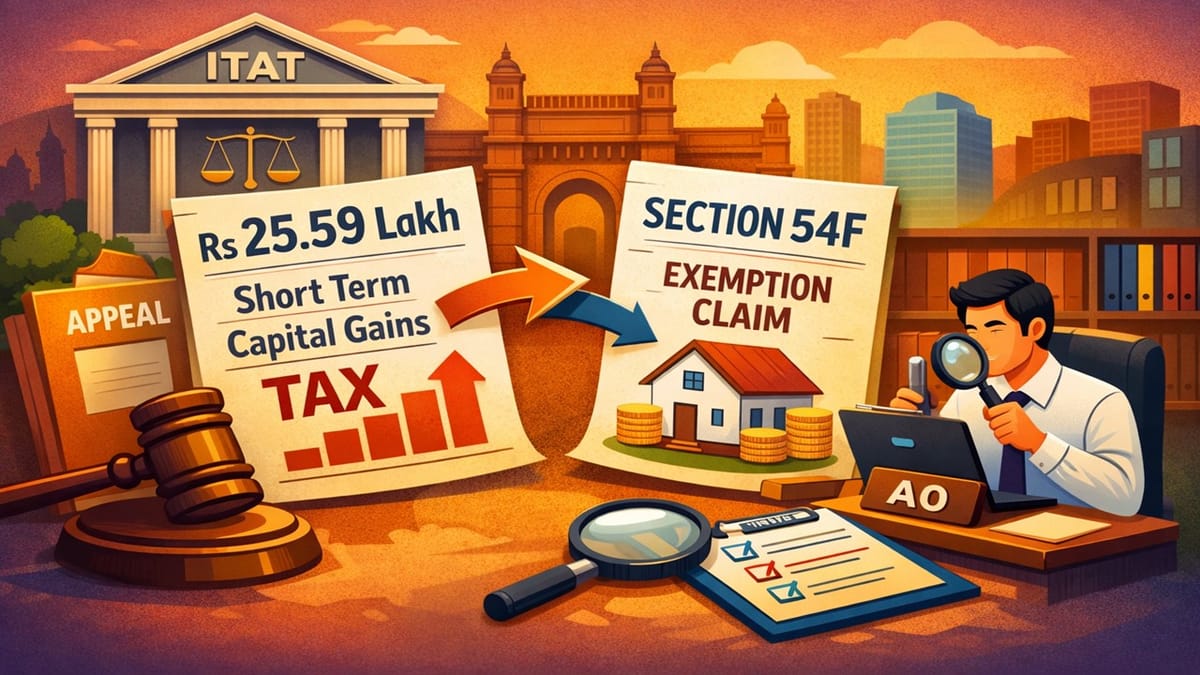 ITAT Allows Fresh Review of Capital Gains Exemption Claimed Under Section 54F