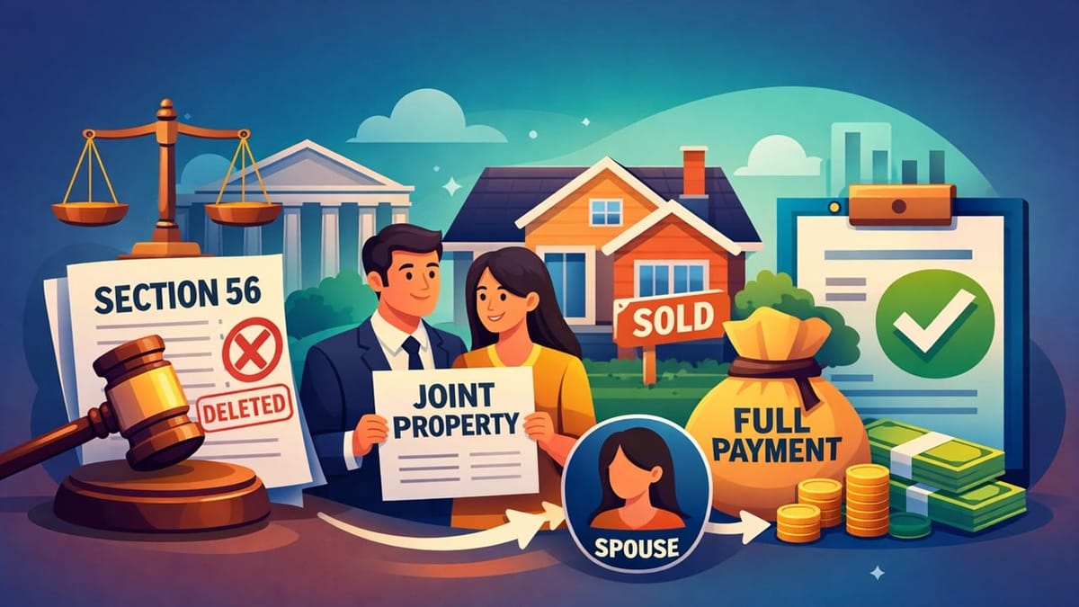 ITAT Deletes Section 56 Addition on Joint Property Purchase Where Entire Payment Made by Spouse