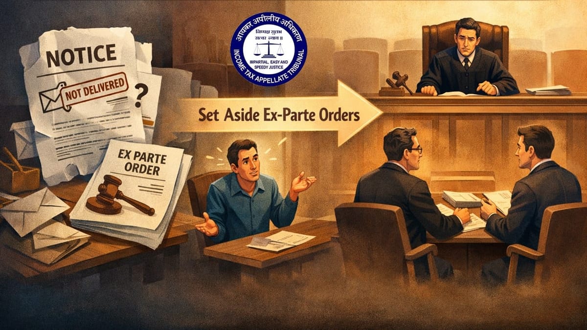 ITAT Grants Relief to NRI Senior Citizen by Quashing Ex-Parte Orders; Remands Case for Fresh Adjudication