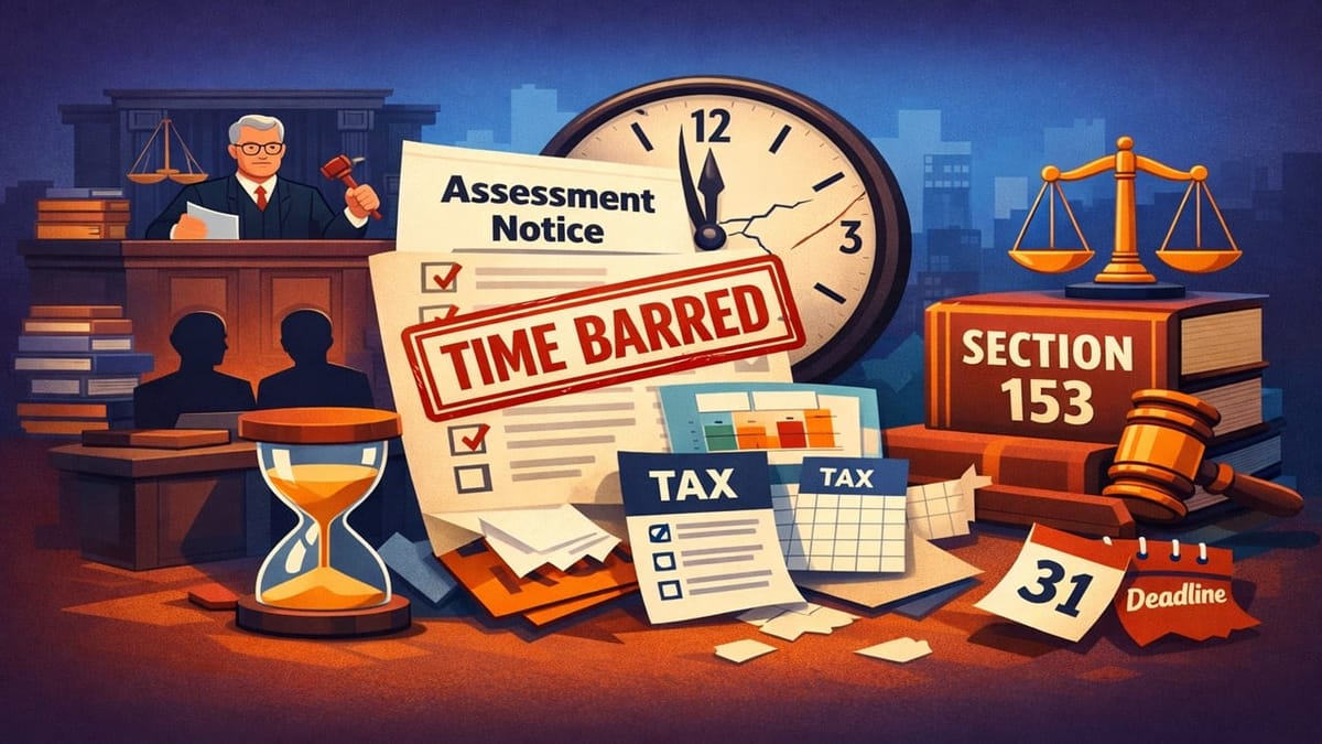 ITAT Quashes Assessment as Time-Barred Under Section 153