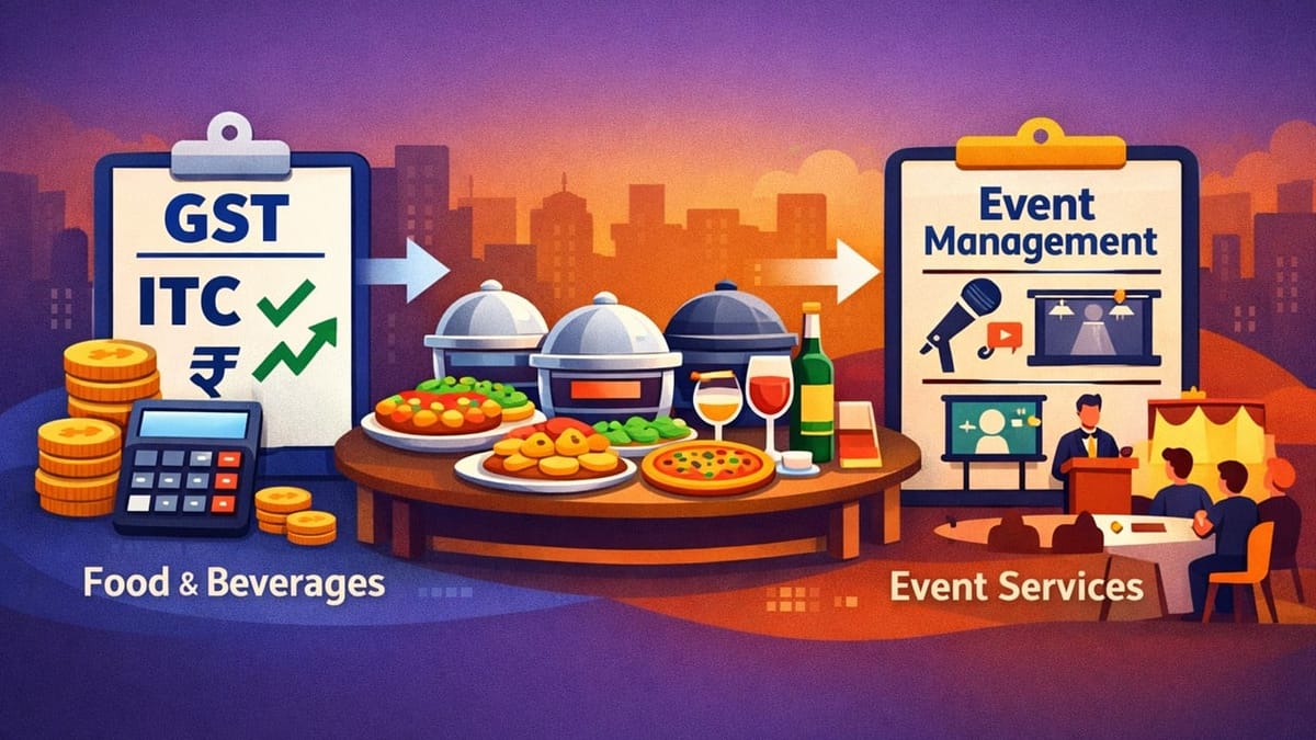 ITC on Food & Beverages Allowed When Supplied as Part of Event Management Services: WB AAR