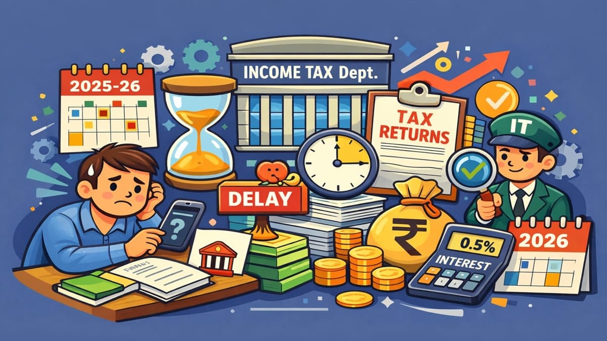 ITR Refund: Here is Why Income Tax Dept May Take One Year to Release Your Refund