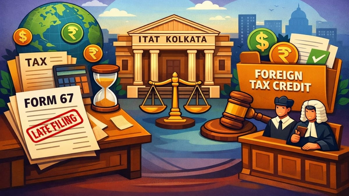 Late Filing of Form 67 Is Not Fatal: ITAT Kolkata Allows Foreign Tax Credit