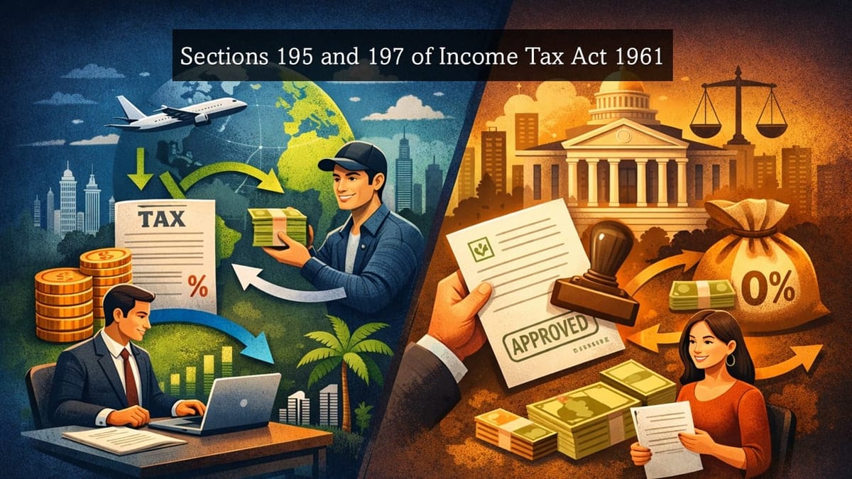 Sections 195 and 197: TDS on Payments to Non-Residents and Lower/Nil Deduction Certificate