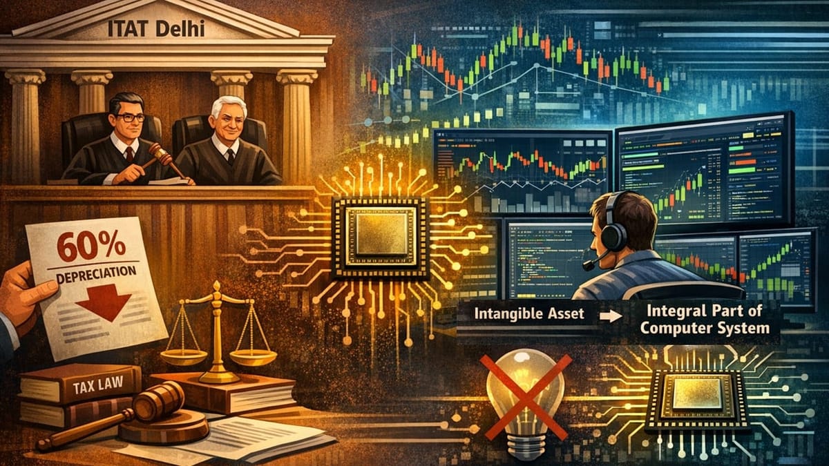 Specialised Trading Software Attracts 60% Depreciation As a Part of Computer Systems: Rules ITAT