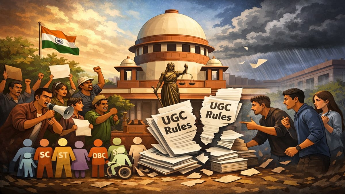 Supreme Court Flags Risk of Social Division in UGC’s New Anti-Discrimination Rules