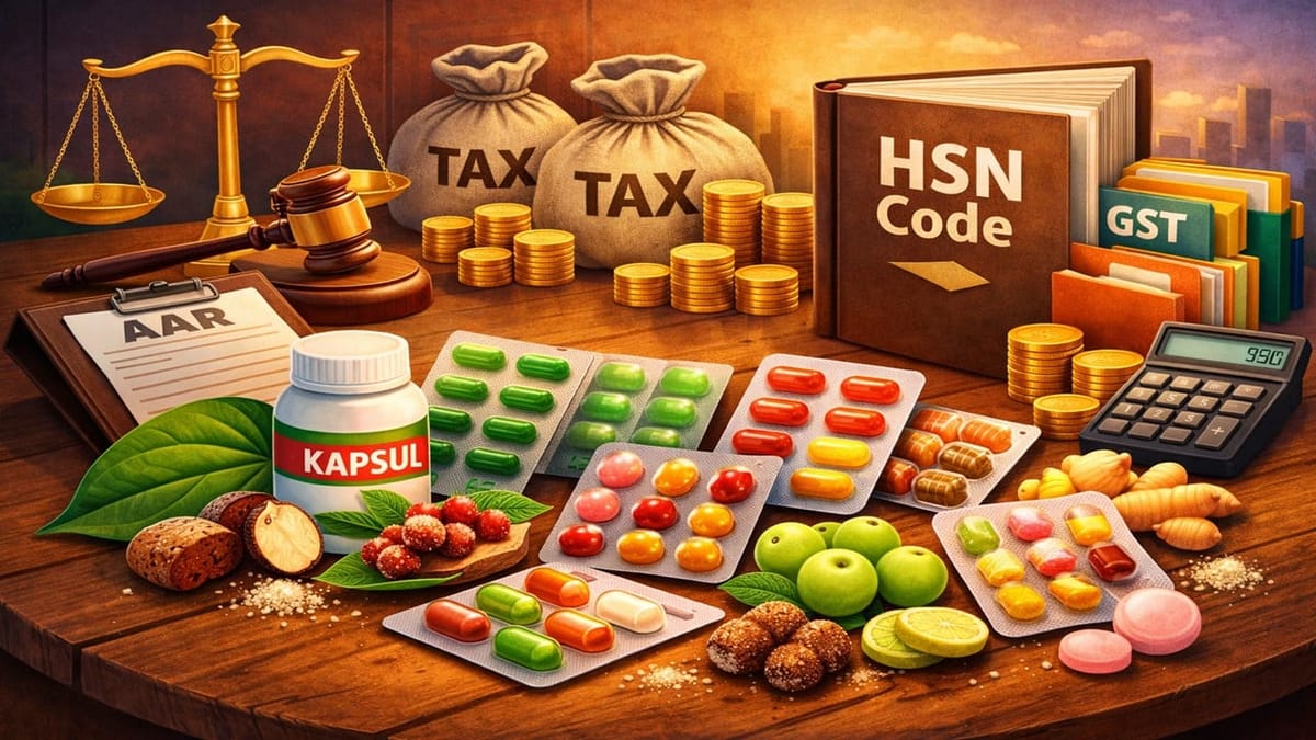 AAR Classifies Innovative ‘Mukhwas’ Capsules and Digestive Candies Under 5% GST