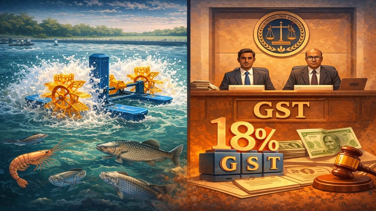 AAR Classifies Paddle Wheel Aerators Used in Aquaculture Under 18% GST Bracket