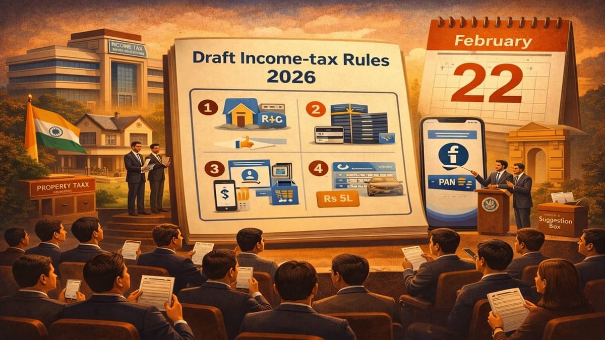 Big Tax Changes Coming in 2026: What Draft Income-tax Rules Mean for You