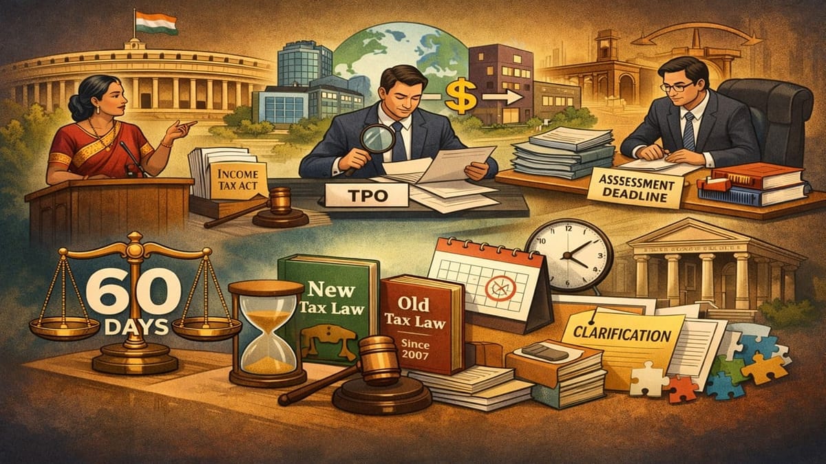 Budget 2026: Clarification on Computation of Sixty-Day Period under Section 92CA(3A)