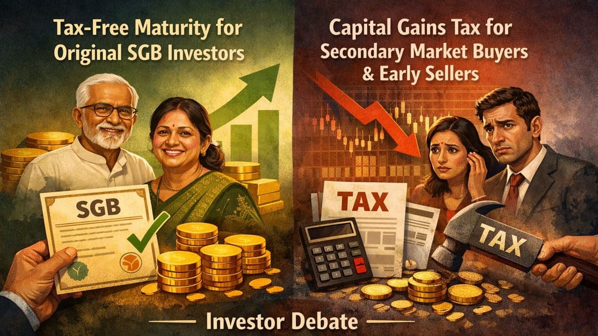 Bought Sovereign Gold Bonds Later? Budget 2026 May Change Your Tax Story; Check Govt Proposal