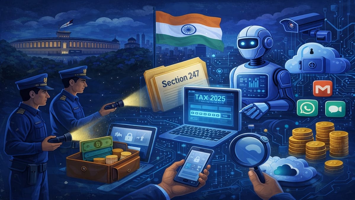 Can Tax Authorities Access Your Emails and Chats? Government Clarifies Scope of Section 247
