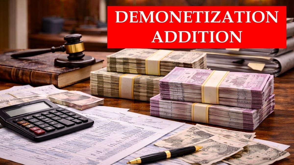 ITAT Deletes Rs. 35.22 Lakh Demonetisation Addition; Cash Sales Accepted as Genuine