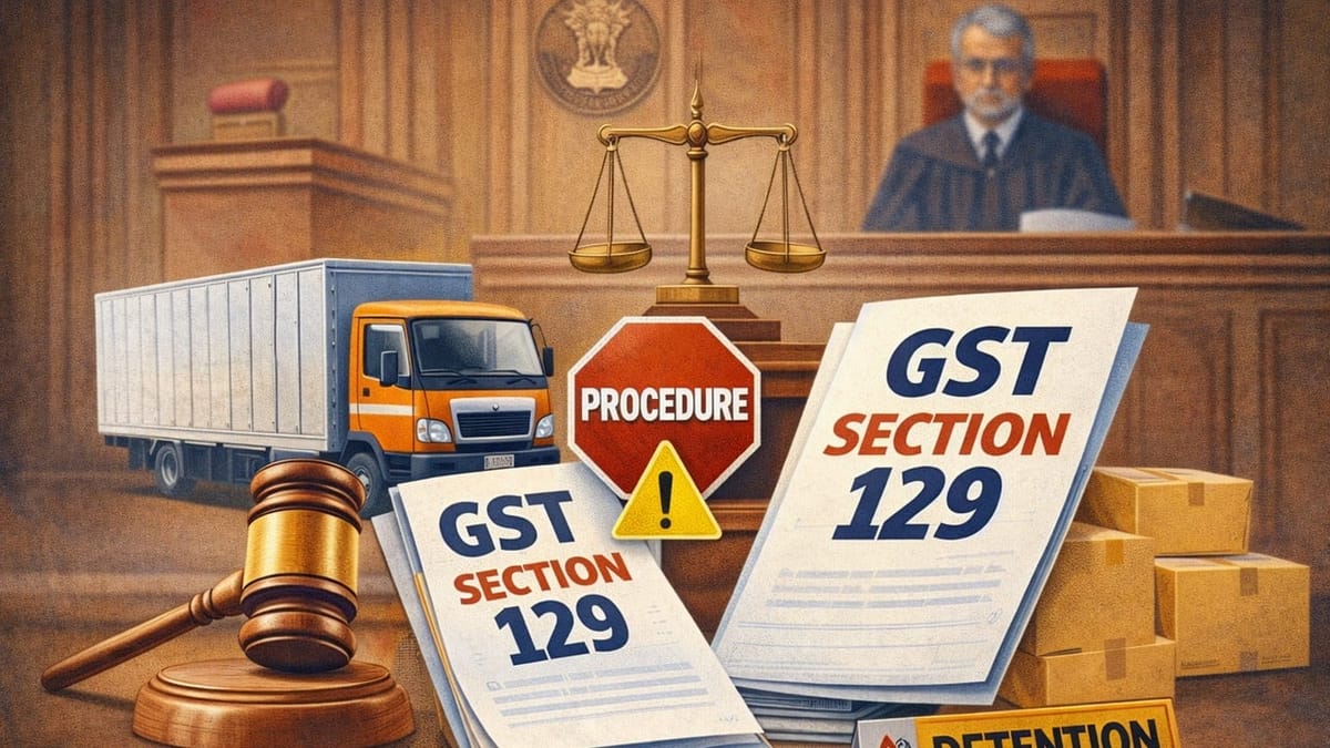 GST Authorities Cannot Jump from Section 129 to Section 130 Without Completing Statutory Procedure: Gujarat HC
