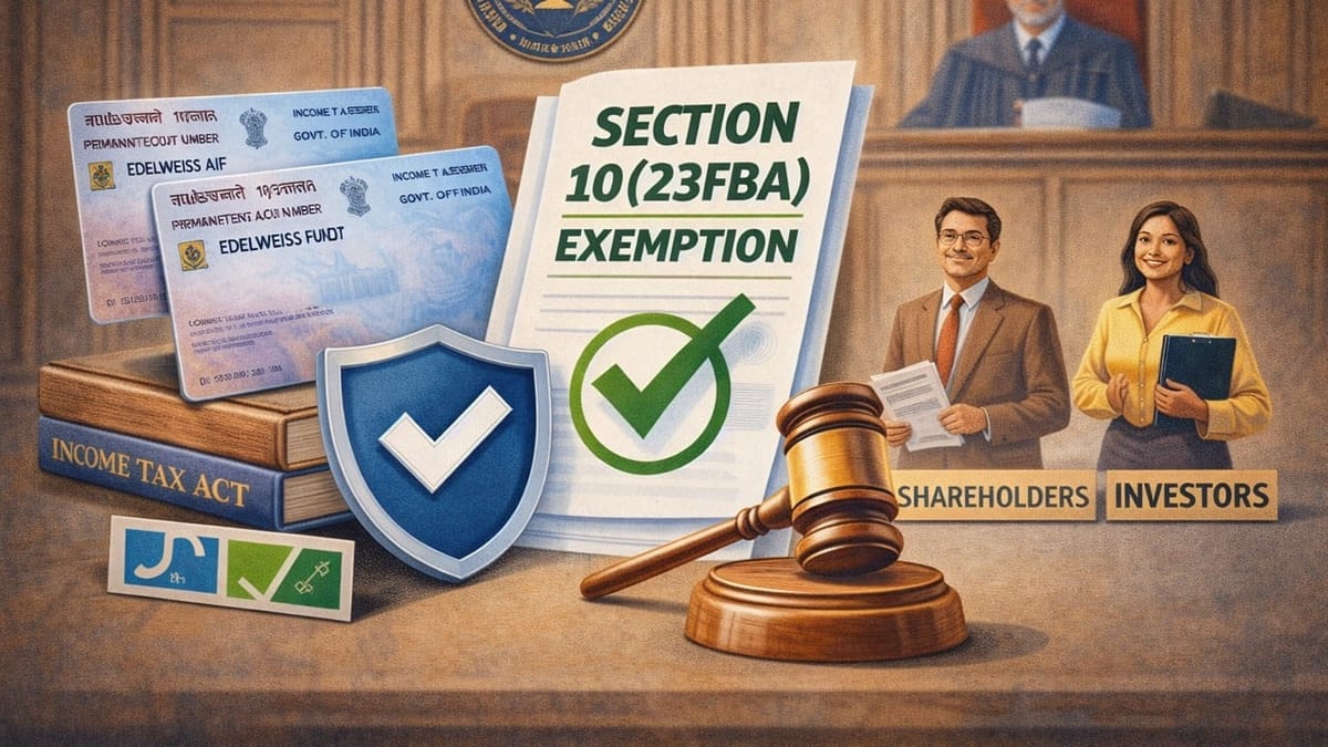 ITAT Allows Section 10(23FBA) Exemption to Edelweiss Despite Separate PAN