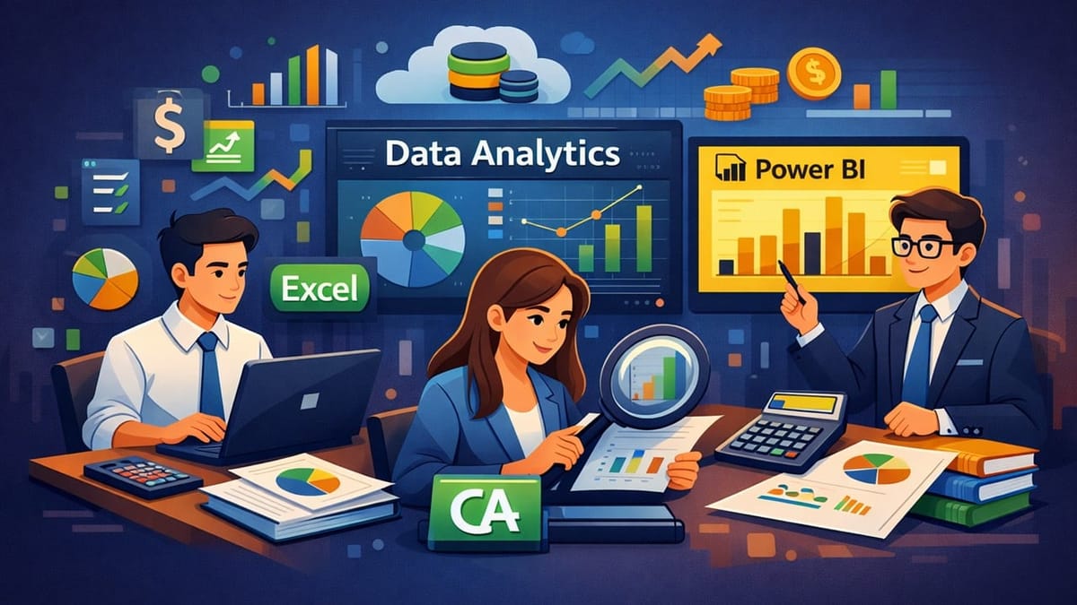 Excel, Power BI & Data Analytics for CA Students: Complete Guide
