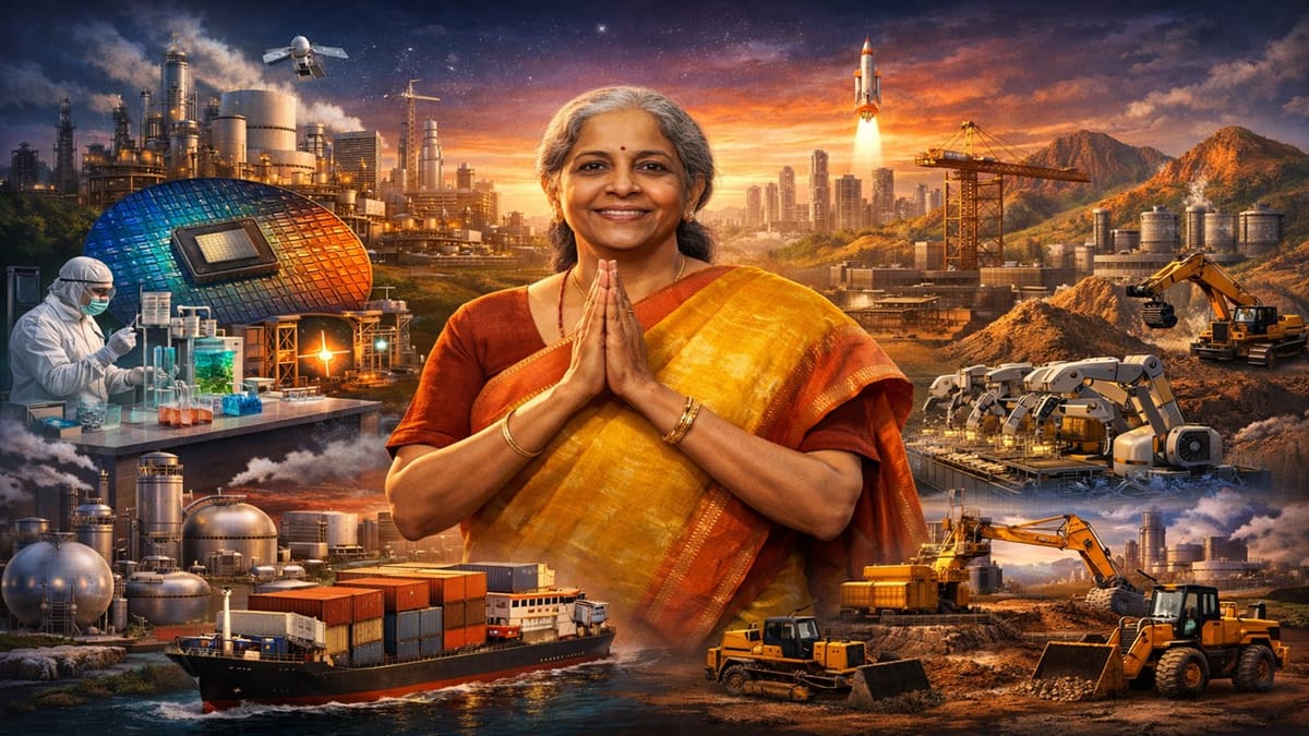 Finance Minister Unveils Initiative to Boost India’s Manufacturing Industries