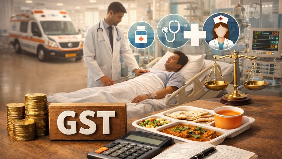 Hospital Charges to In-Patients Treated as One Bundled Healthcare Service Under GST