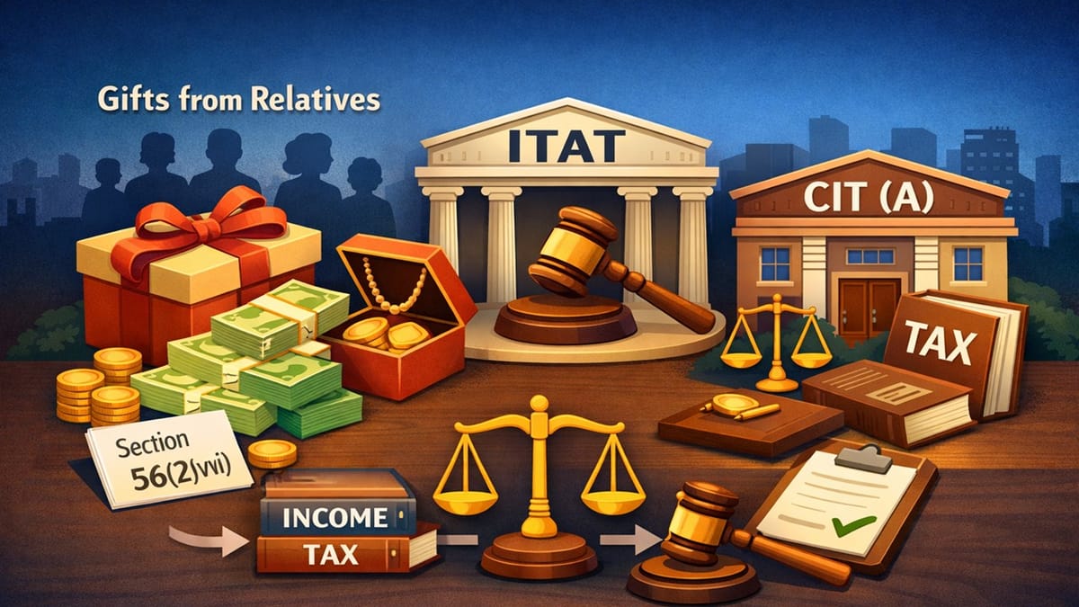 Gifts Received by Relatives Not Taxable u/s 56(2) (vii): ITAT Upholds CIT(A)’s Order