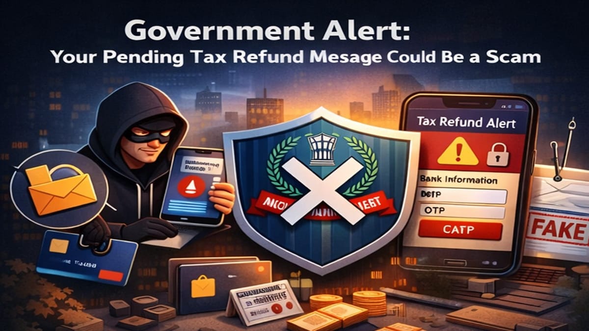 Government Alert: Your Pending Tax Refund Message Could Be a Scam