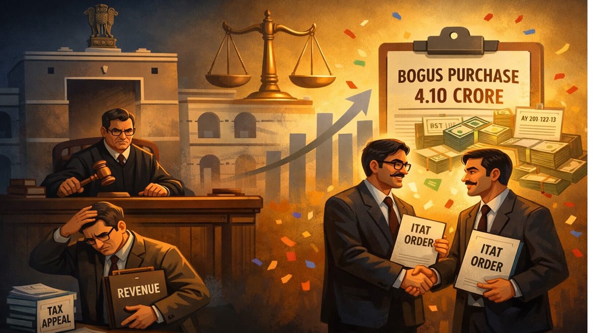 HC Upholds restricting disallowance to 6% instead of 100% in Bogus Purchase Case