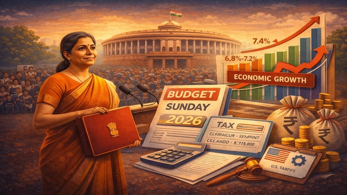 Historic Sunday Budget: Nirmala Sitharaman to Unveil Union Budget 2026