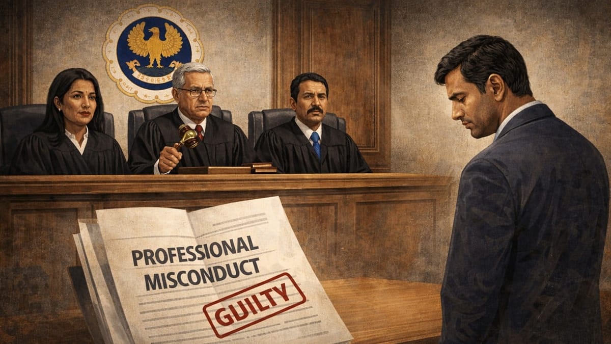 ICAI Disciplinary Committee Holds Chartered Accountant Guilty of Professional Misconduct