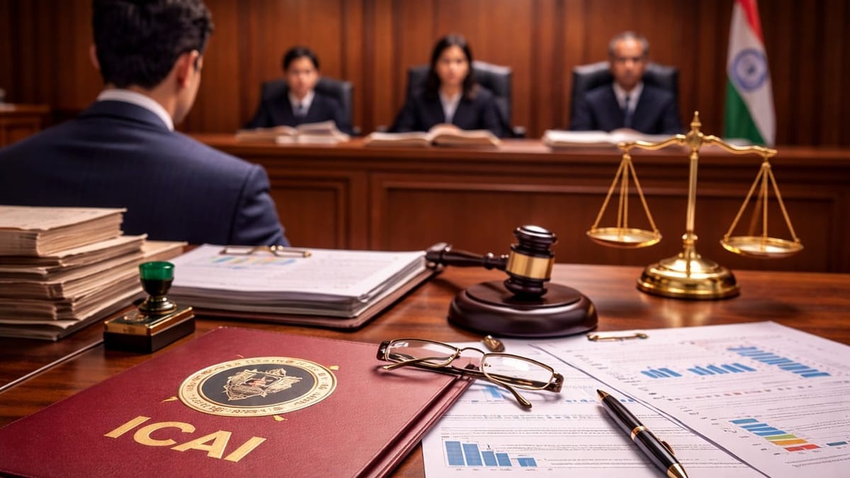 ICAI Disciplinary Committee Reprimands CA for Lack of Due Diligence in Company Incorporation