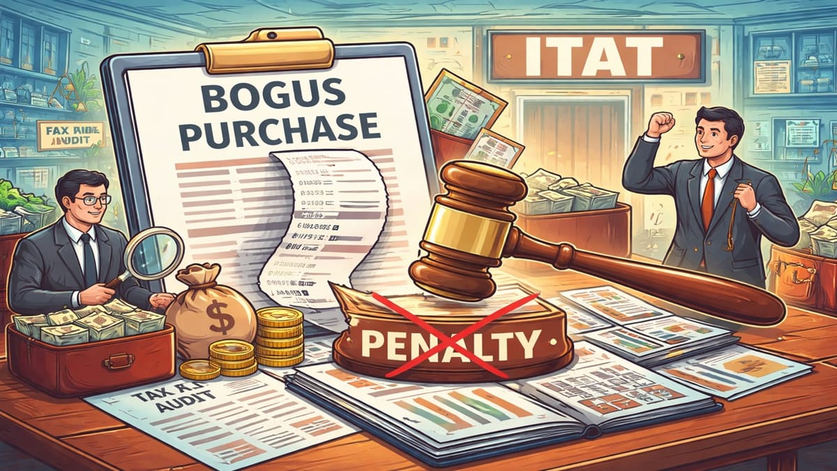 ITAT Deletes Penalty Where Bogus Purchase Addition Based on Estimated Profit