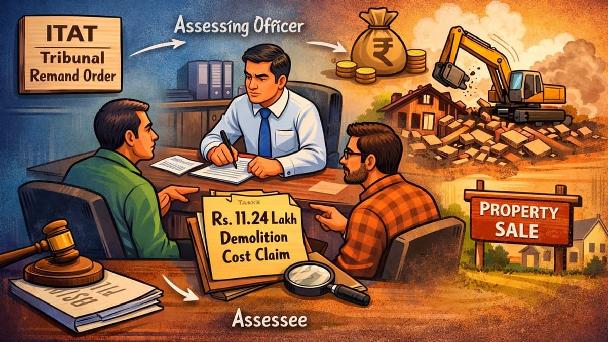 Property Sale Tax Dispute: ITAT Remands Indexed Cost Disallowance Case Back to AO for Re-Examination