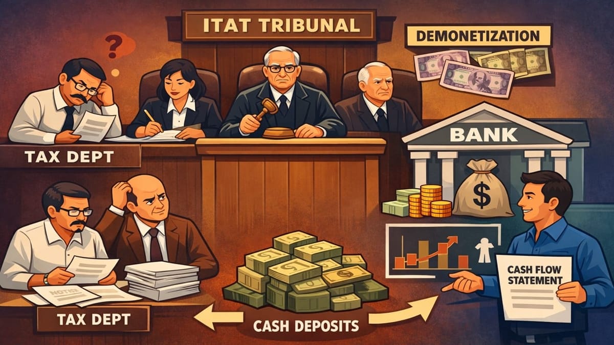 Demonetization Cash Deposits Addition Deleted as Books Fully Explained Cash Balance