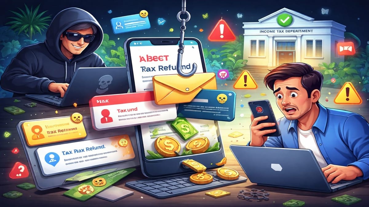 Income Tax Department Warns of Refund Scam: Red flags, Reporting Steps and Safety Tips