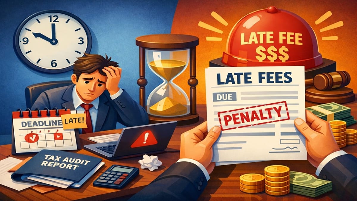 Late Submission of Tax Audit Report Now Requires Payment of Late Fees
