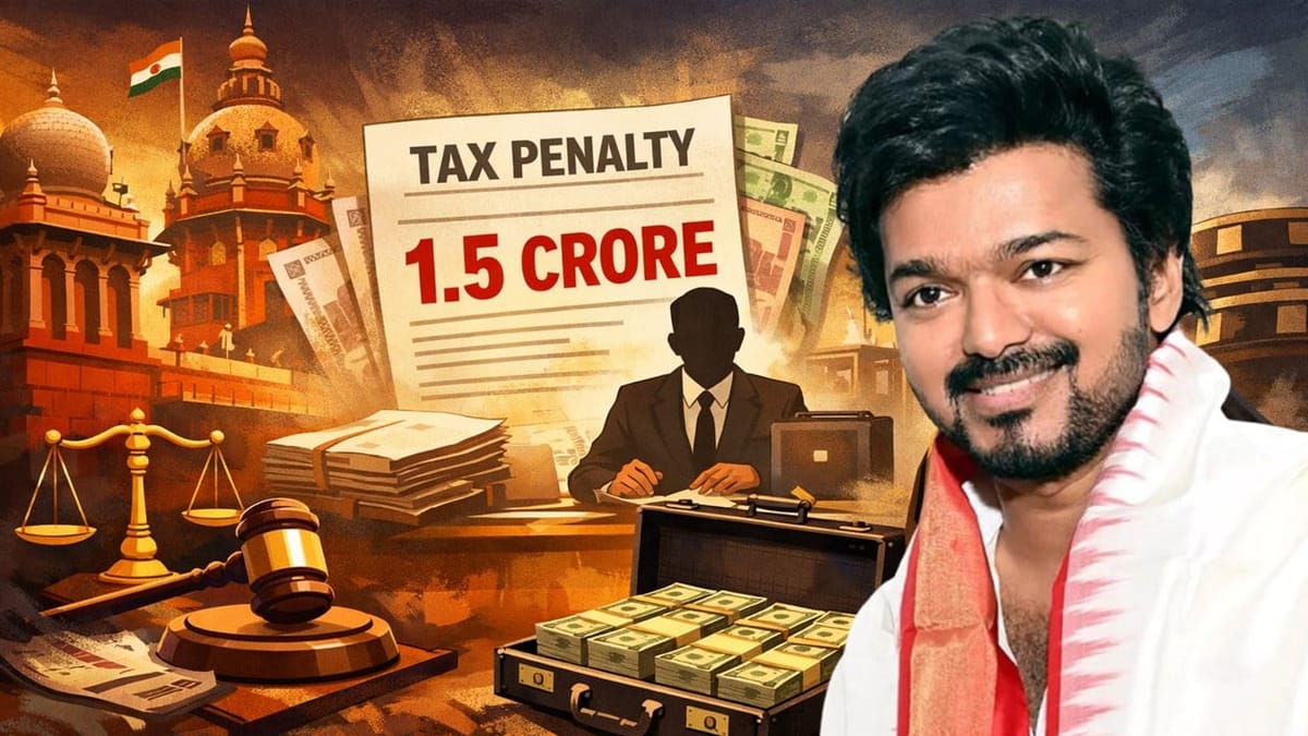 Madras High Court Upholds Rs. 1.5 Crore Income Tax Penalty Against Actor Thalapathy Vijay