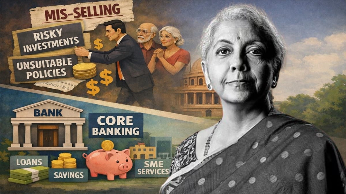 Mis-selling insurance is an Offense; Banks Must Rather Focus on Core Activities: Finance Minister