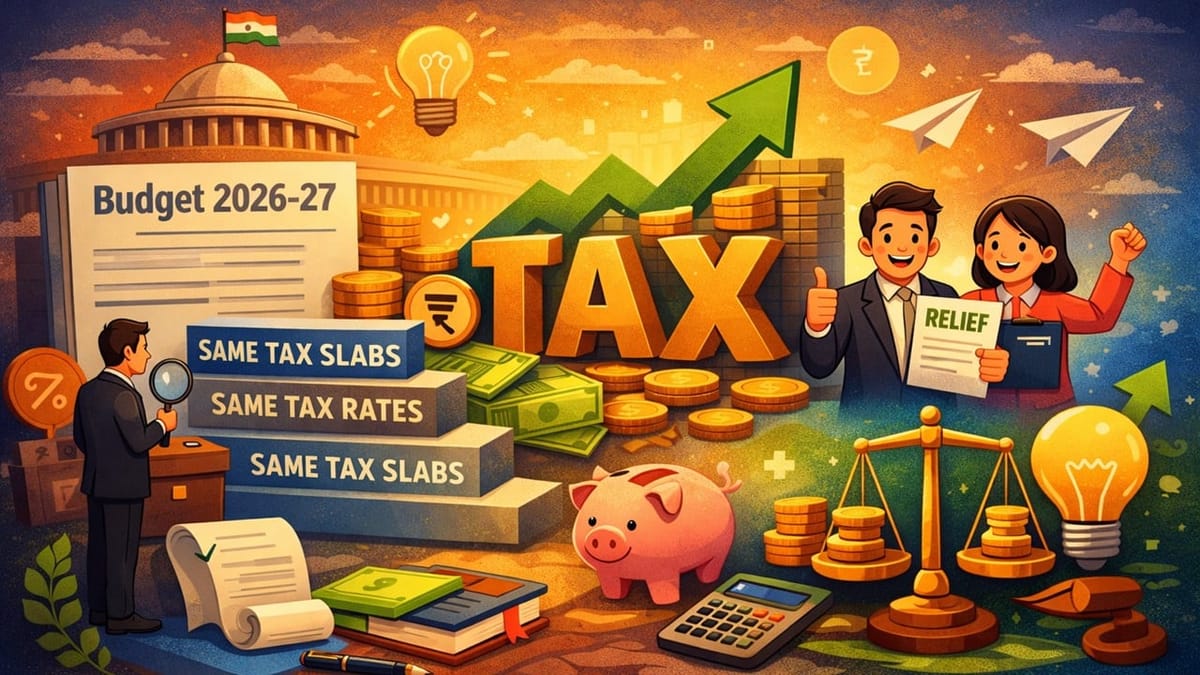 Budget 2026-27: No Change to Income Tax Rates and Slabs, Focus Shifts to Simpler Compliance