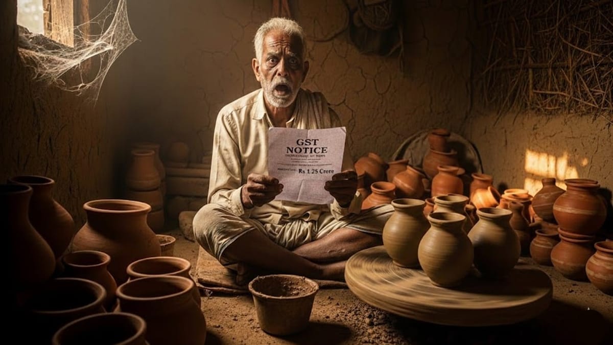 PAN and Aadhaar Misuse: Clay Potter in Uttar Pradesh Gets GST Notice of Rs 1.25 Crore
