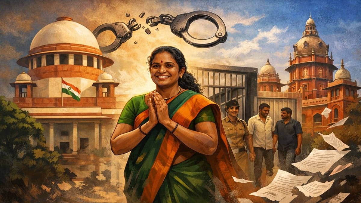 Supreme Court Grants Bail After 4 Years’ Custody, Quashes Madras HC Order in NDPS Case