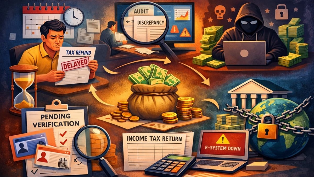 Income Tax Refunds Still Awaited? Major Causes Behind This Year’s Processing Delays